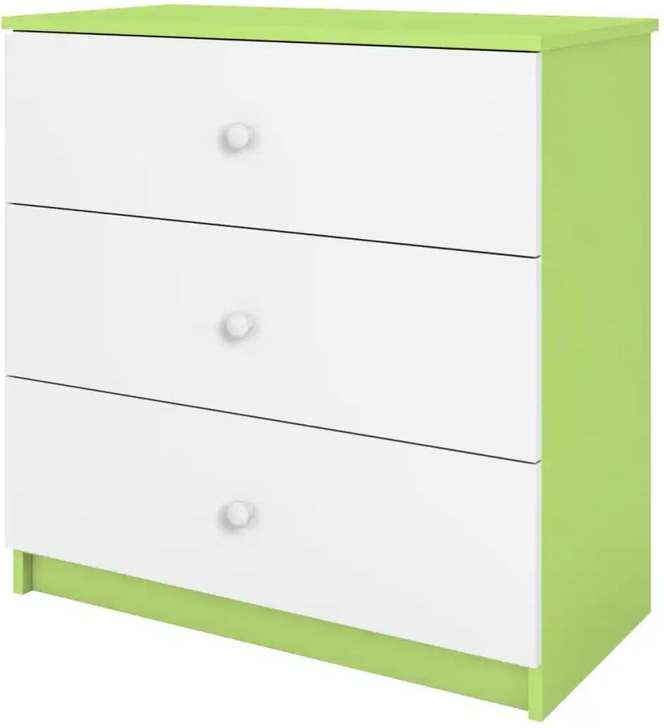 Höffner Kommode  Babydreams ¦ grün ¦ Maße (cm): B: 81 H: 80,5