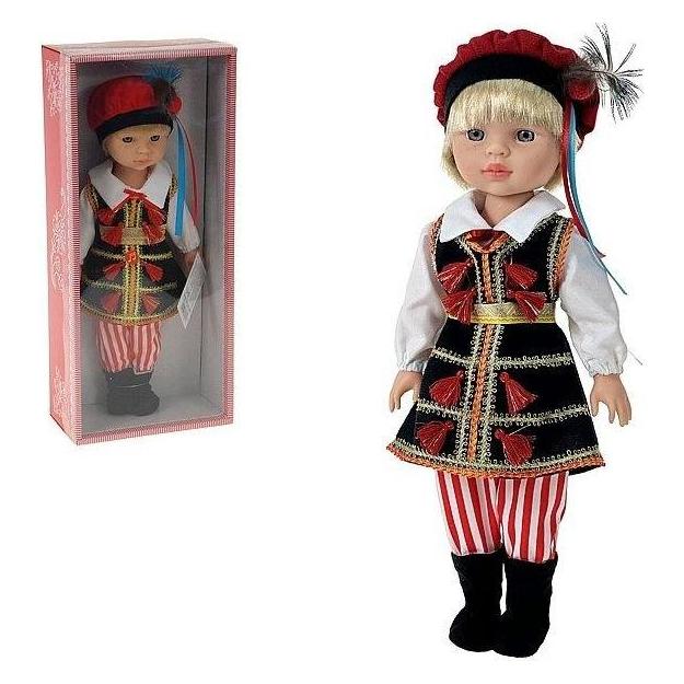 Adar Knabenpuppe in Tracht, 38 cm, polnischer Klang (58217665)
