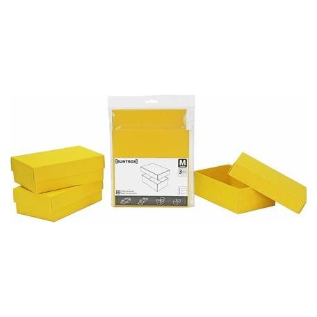 Buntbox 70-22 - Kartonage Set 3-teilig, Grösse M, Sonne (3x) (70-22)