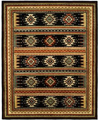 KALATY Traditional Multi-Colored Hand-Knotted Wool Area Rug