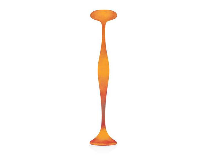 KDLN KUNDALINI lampadaire E.T.A. ETA (Orange - Fibre de verre)