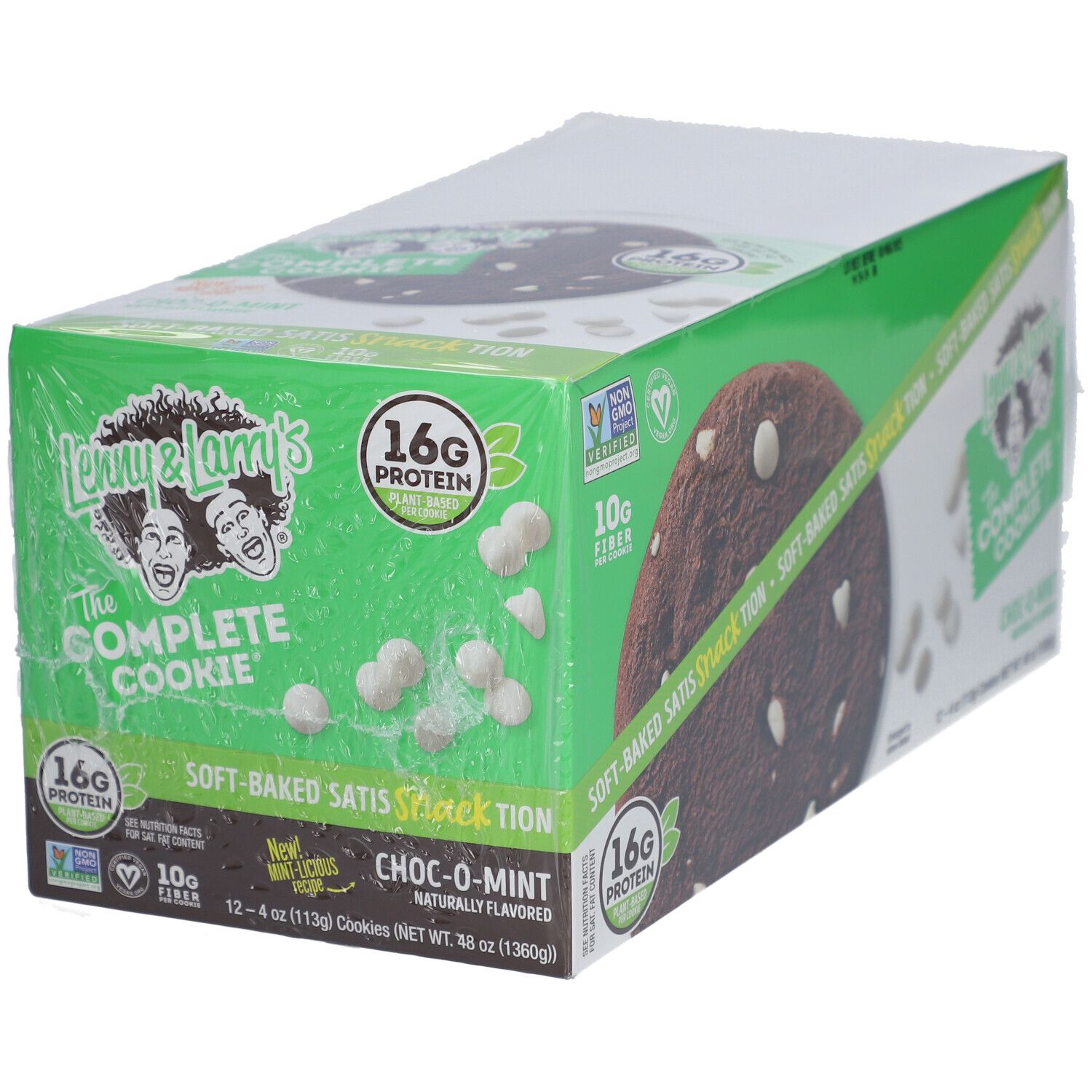 Lenny & Larry's The Complete Cookie Choc-o-Mint 12x113 g Kekse