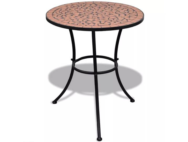 VidaXL - Tisch keramik, One Size, Braun