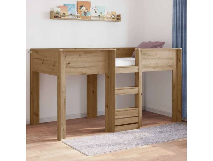 Lit Superposé pour Enfants Chêne artisanal 90 x 200 cm 3410498