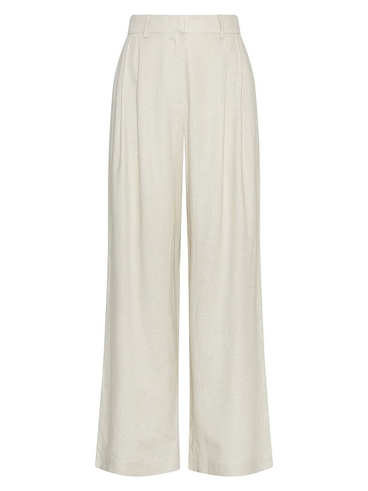 MOSS COPENHAGEN Marlenehose "Ryan Conella" in Creme - XS