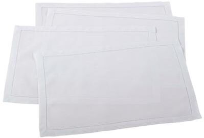 Saro Lifestyle Hemstitched Placemat (Set of 4)