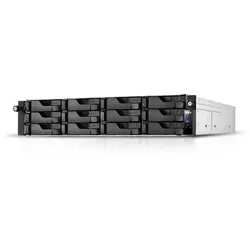 Asustor AS6512RD NAS Rack (2U) Intel Atom® C3538 8 GB DDR4 0 TB ADM Schwarz