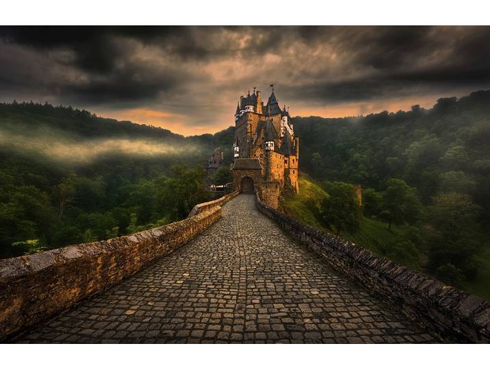 Fototapete PAPERMOON Photo-Art KRZYSZTOF BROWKO, ELTZ , bunt, B:4m L:2,6m, Vlies, Tapeten, Fototapete