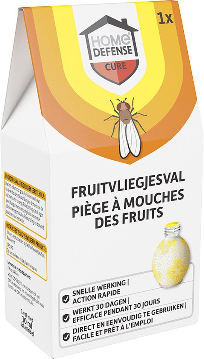 Home Defense Fruitvliegjesval - Geel