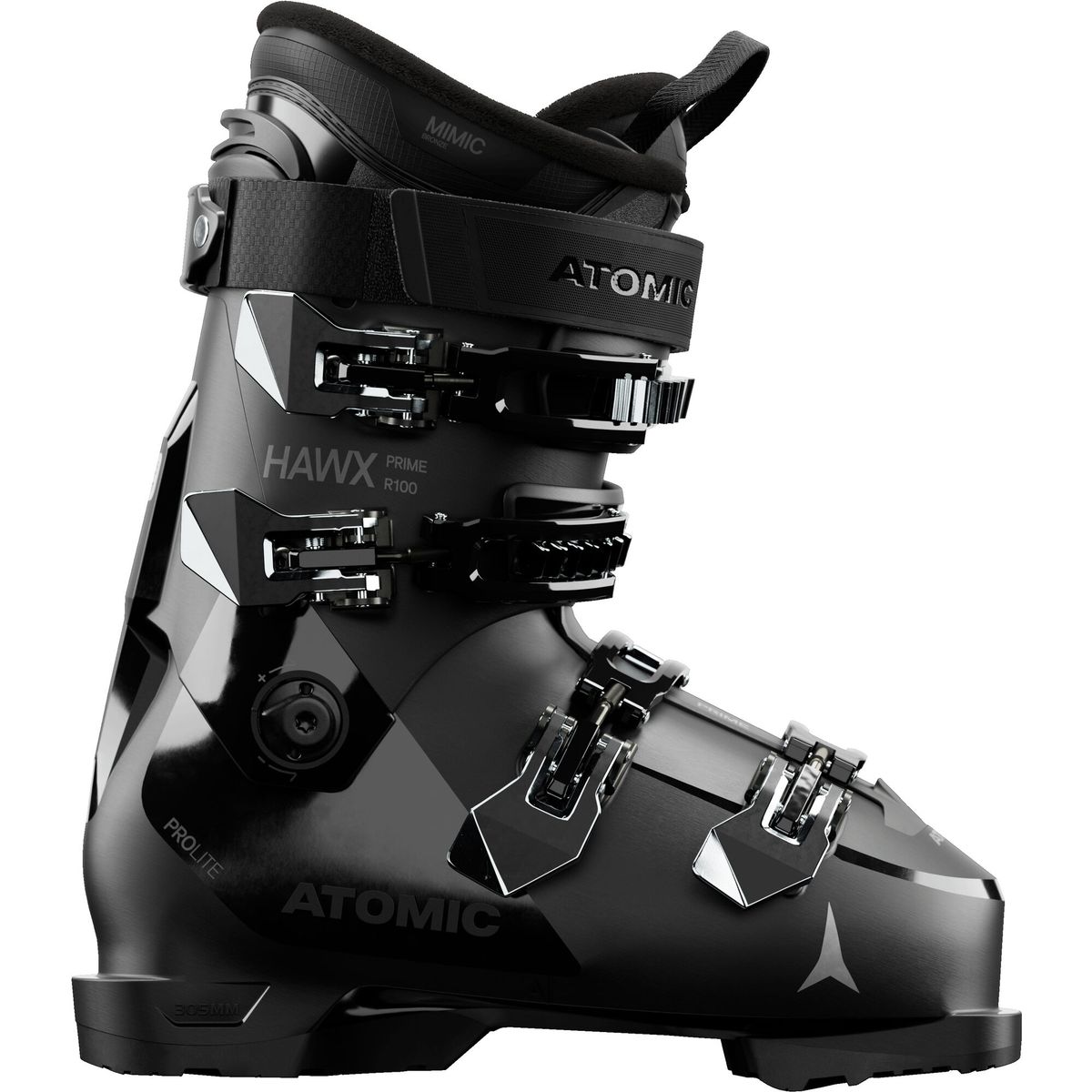 Atomic Hawx Prime R100 black / silver 25/25.5 AE503444025X