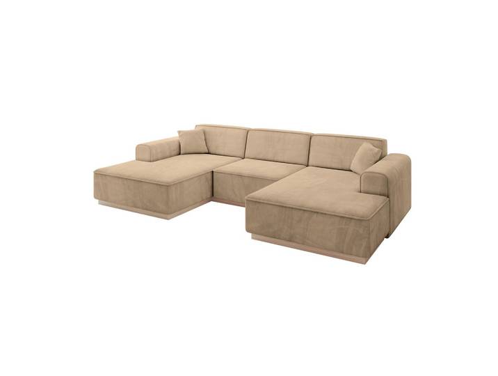 WOHNLANDSCHAFT IREA-U1 - 303x171x83 cm Beige