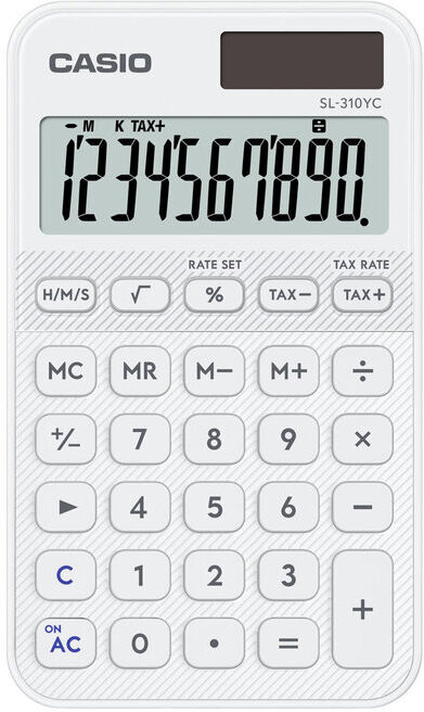 CALCULADORA CASIO ESCRITORIO BRANCO