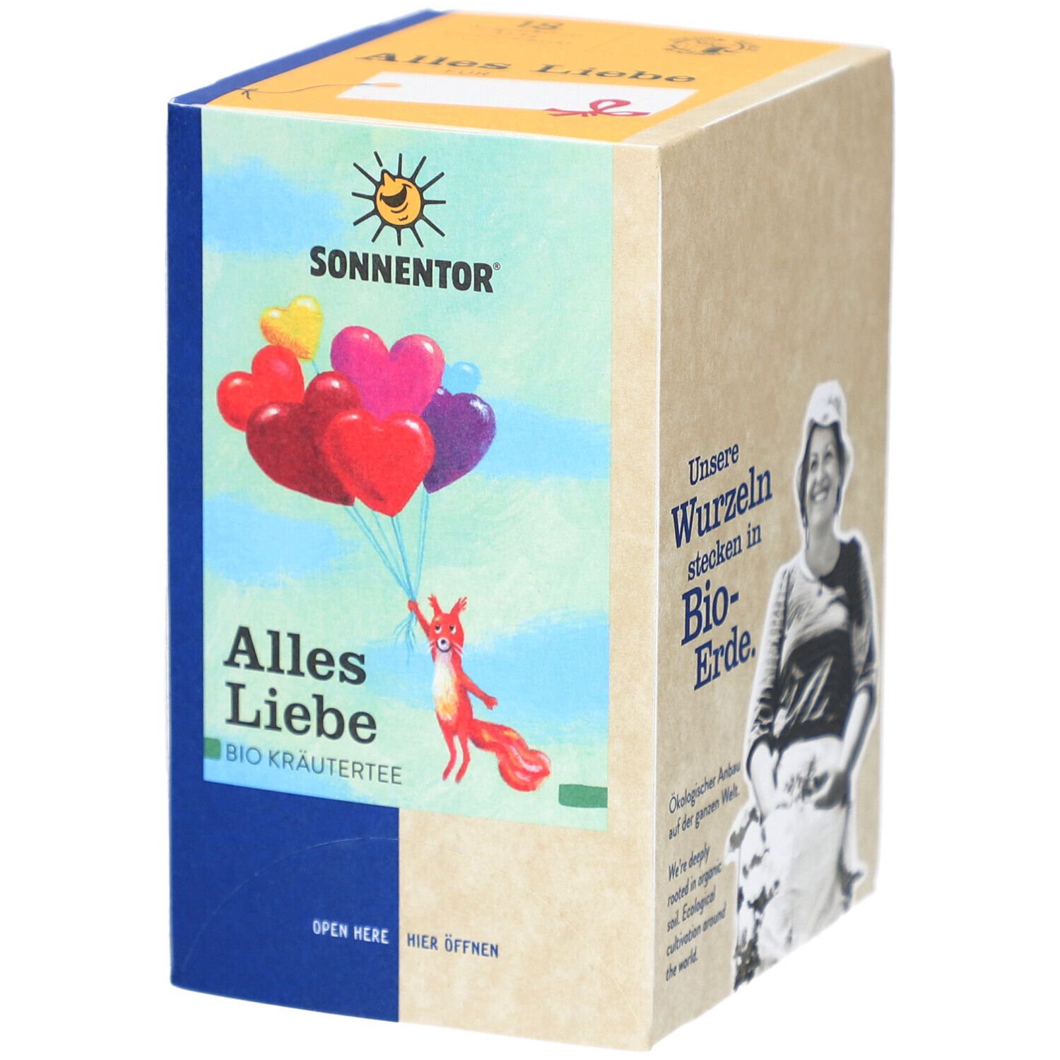 Sonnentor KR TEE Alles Liebe Bio 18 St Filterbeutel