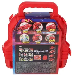 Toi-Toys Rennwagen-Set Mit Strecke Und Zubehör 2Fach Sortiert