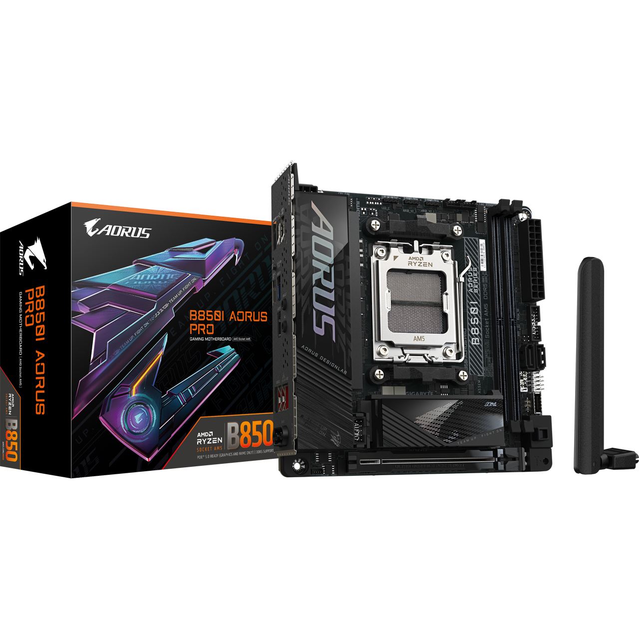 Gigabyte B850I AORUS Pro AMD B850 So.AM5 DDR5 Mini-ITX Retail