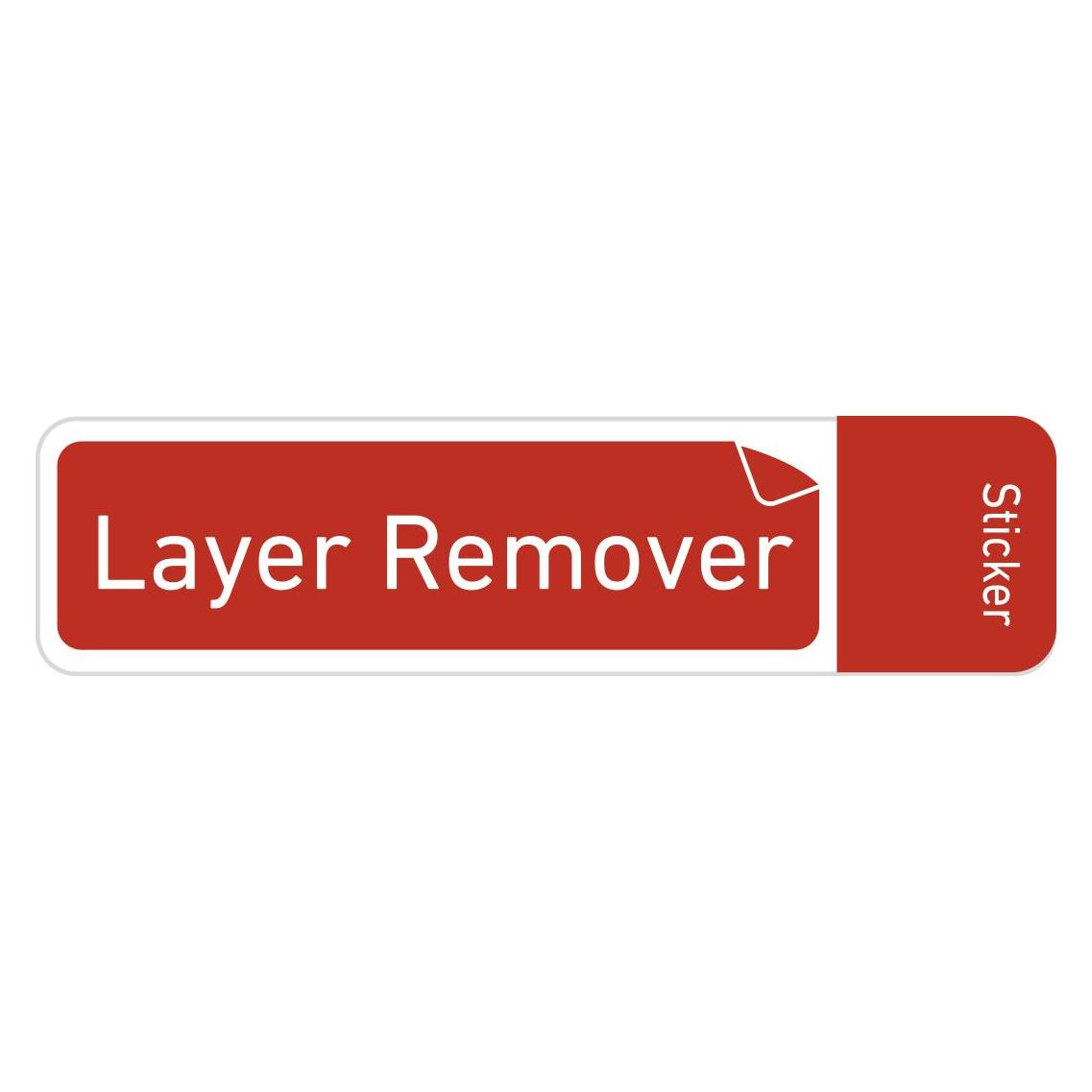 SBS Sonstiges Telefonzubehör Fast Skin TOP Layer Removal Sticker (900 Stück) (TEFSTSKINFILM)