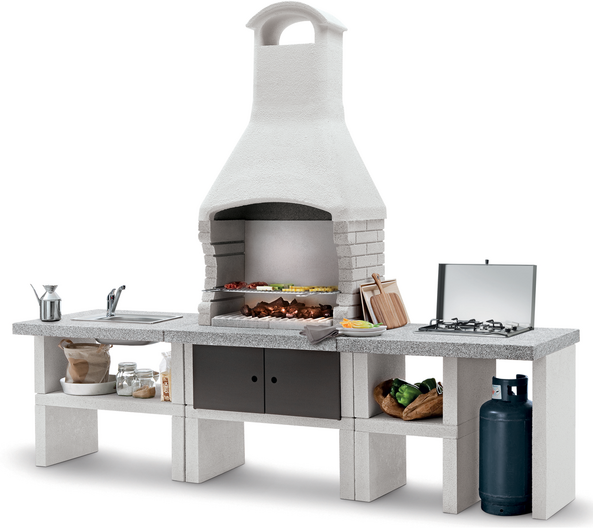 Palazzetti Marbella - Cucina per esterno in muratura