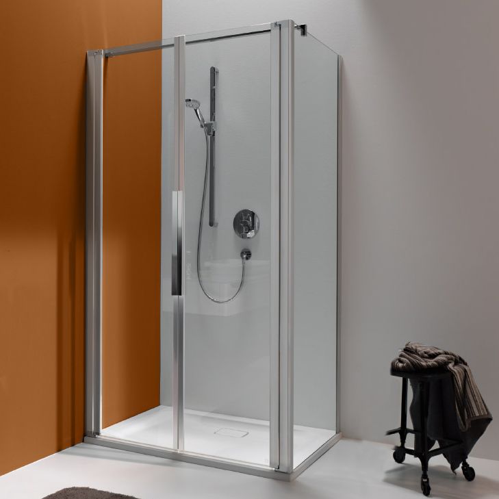 Kronenbach Tube swing door TNP2W special design for combination with partition KB0350SP9
