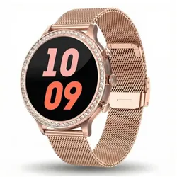 Gravity Smartwatch Różowe Złoto Pasek i Bransoleta GT5-5 (44 mm, ohne SIM), Smartwatch