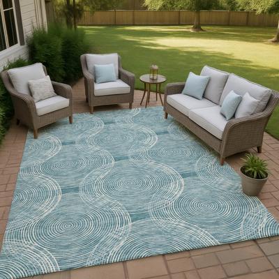 Addison Rugs Machine Washable Indoor/ Outdoor Modern Pune Chantille Rug