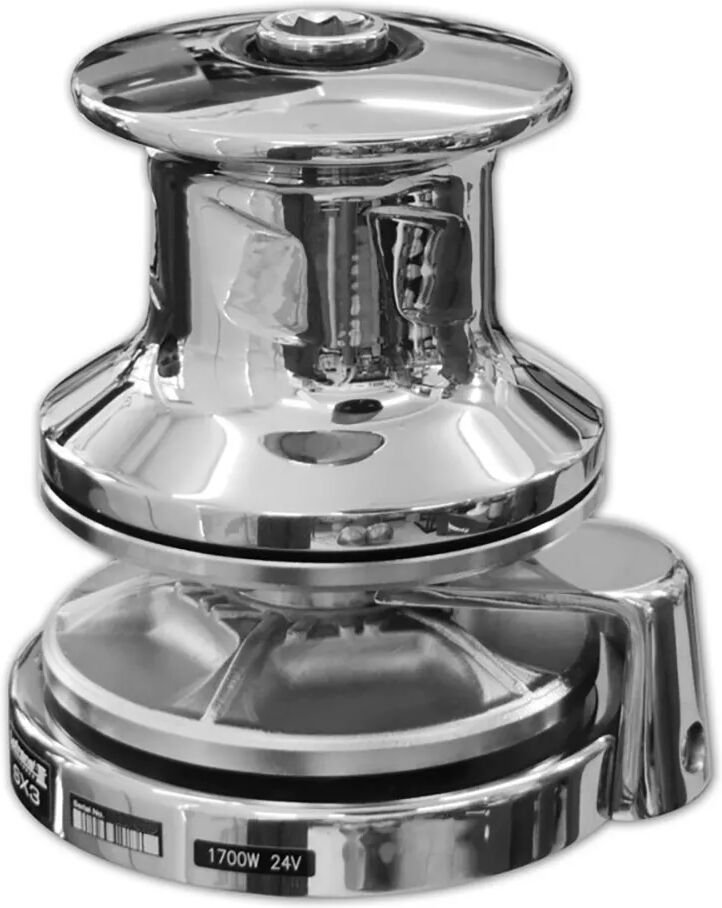 Lofrans Molinete Vertical Acero Inoxidable Sx3 G+d 10 Mm Iso4565 3/8ht 24v 1500w Grey One Size