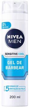 Nivea Men Sensitive Cool Gel de Barbear 200 ml