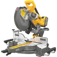 XR FLEXVOLT Akku-Paneelsäge DCS781X2, 54Volt, Kapp- und Gehrungssäge gelb/schwarz, Li-Ionen Akku 54Volt 3Ah oder 18Volt 9Ah, 162 Wh