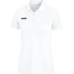 JAKO Fußball - Teamsport Textil - Poloshirts Base Poloshirt Damen, Größe 38 in Weiß Weiß