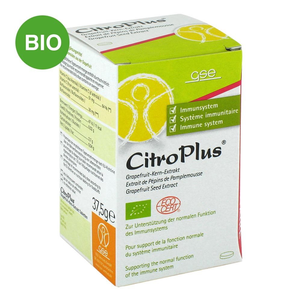 GSE Vertrieb Biologische Nahrungsergänzungs- & Hei Citroplus Tabletten 500 mg 04143713