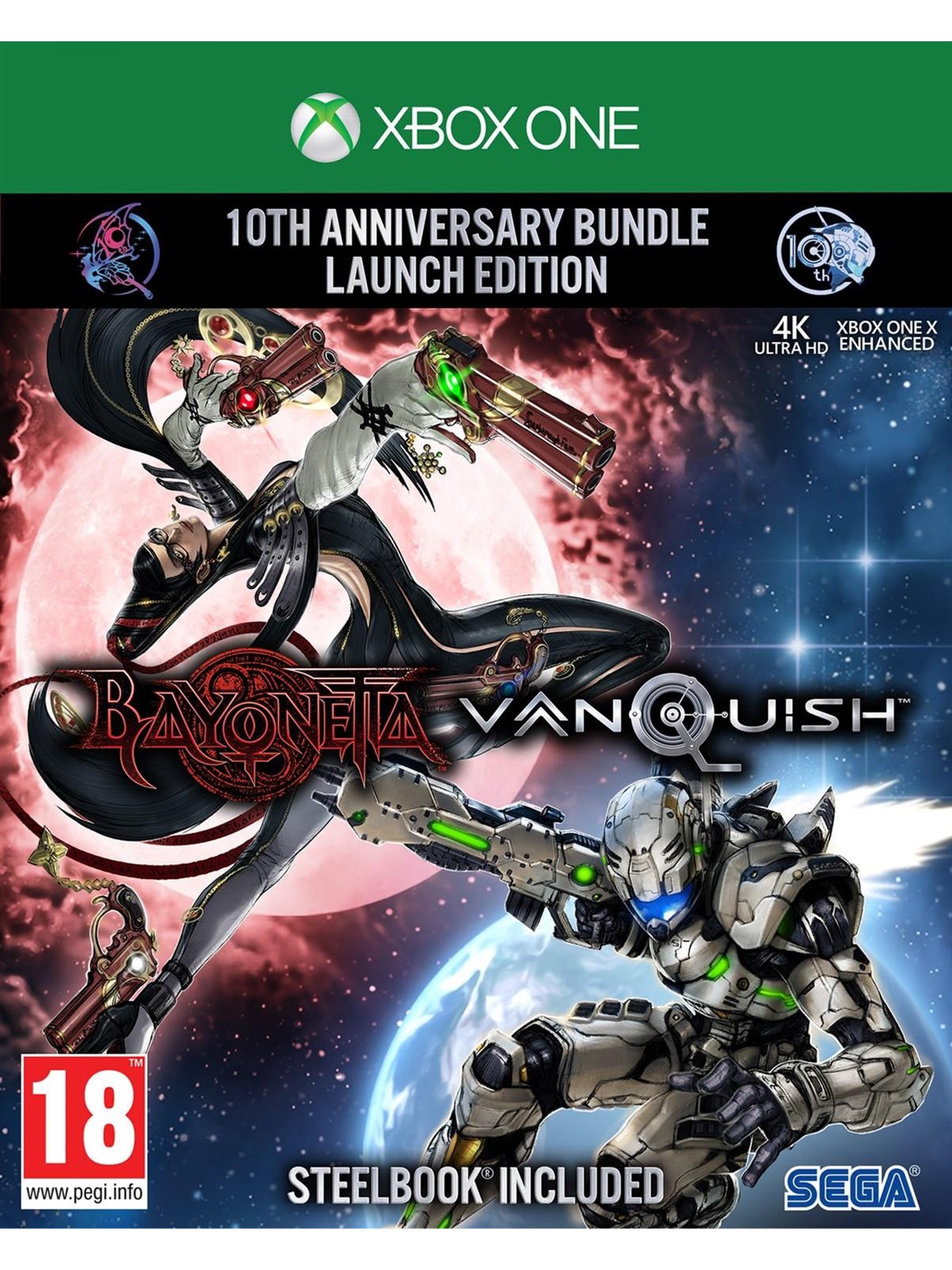 Bayonetta & Vanquish 10th Anniversary Bundle - Microsoft Xbox One - Action - PEGI 18