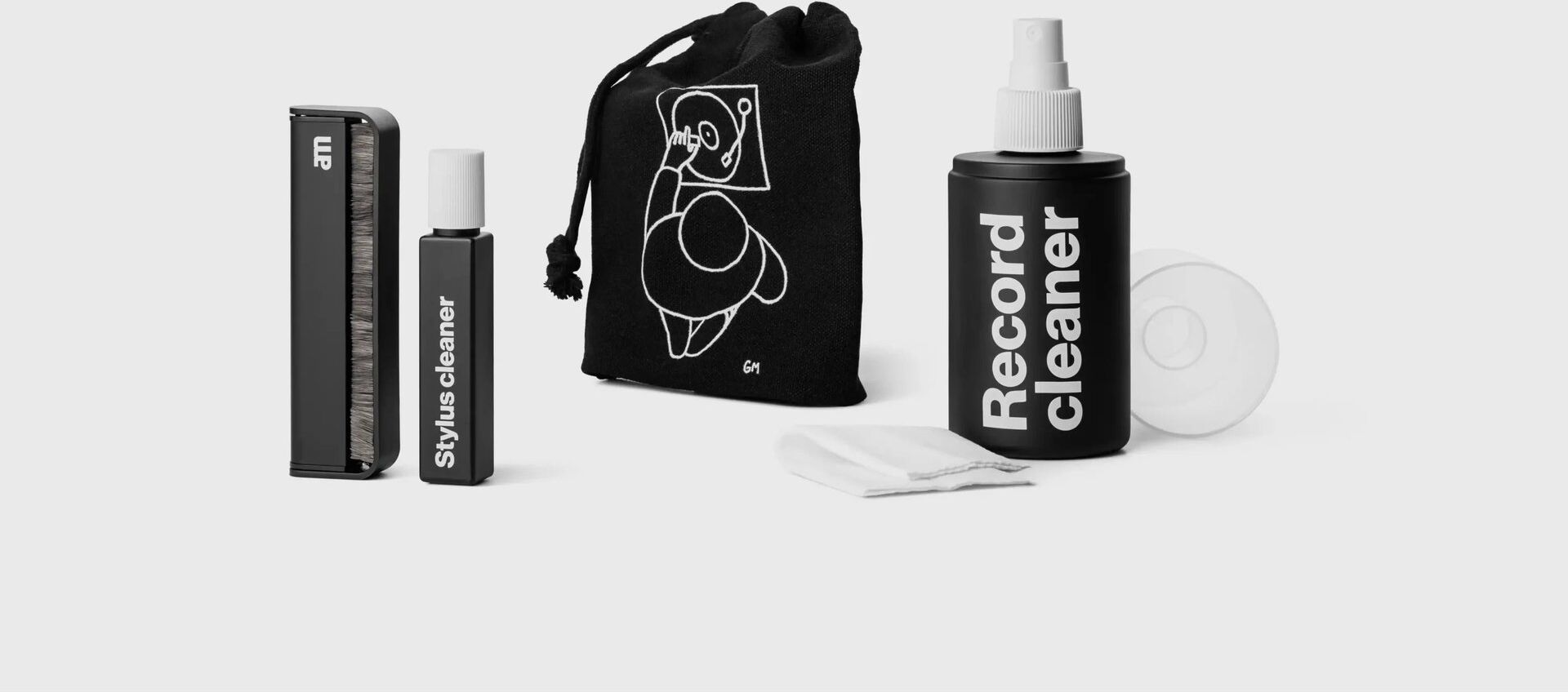 Kit pulizia vinile Am Clean Sound Vinyl Cleaning Kit