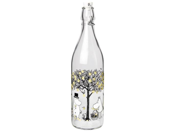 Muurla Bouteille de verre Moomin 1 L Pommes