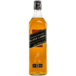 Johnnie Walker Black Label 12 Jahre - Blended Scotch Whisky 0,7 Liter