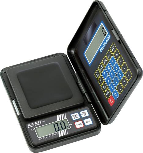 Kern Taschenwaage CM 1K1N Wägebereich (max.) 1kg Ablesbarkeit 1g batteriebetrieben Schwarz