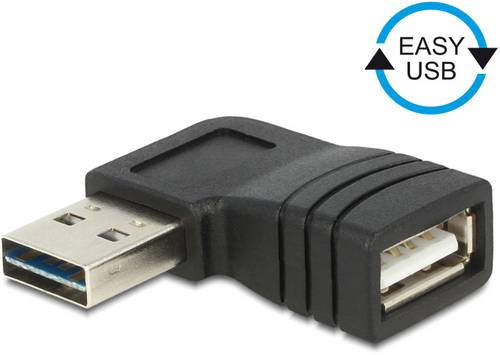 Delock USB 2.0 Adapter [1x USB 2.0 Stecker A - 1x USB 2.0 Buchse A] 65522