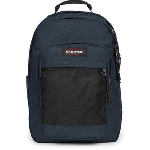 Eastpak Rucksack Study Buddy Triple Denim, 44 cm, mit Laptopfach, jeansblau, Polyester, wasserabweisend 33 Liter
