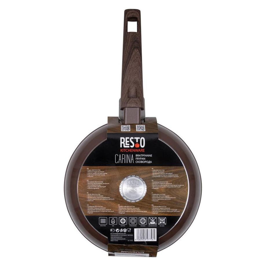 Resto FRYPAN D24 H4.7CM/93022 (Bratpfanne, Aluminium, 24 x 4.70 cm) (93022)