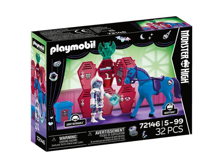 Monster High Abbey casiers et cheval