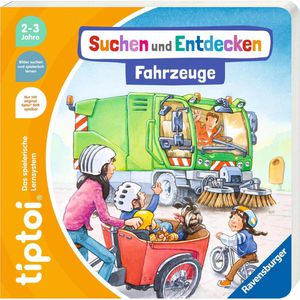 tiptoi Spielbuch Suchen und Entdecken, Fahrzeuge, 2-3 Jahre, interaktives Bilderbuch