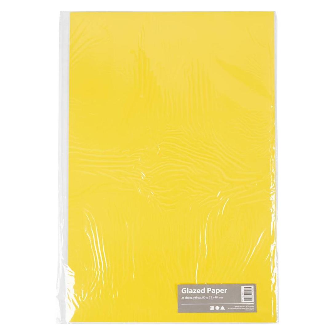 Creativ Company Glazed Paper (80 g/m², 25x) (5712854772433)
