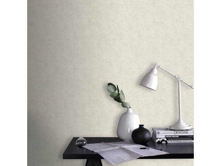Papier peint intissé Concrete Beton 52 x 1005 x 2cm Crème
