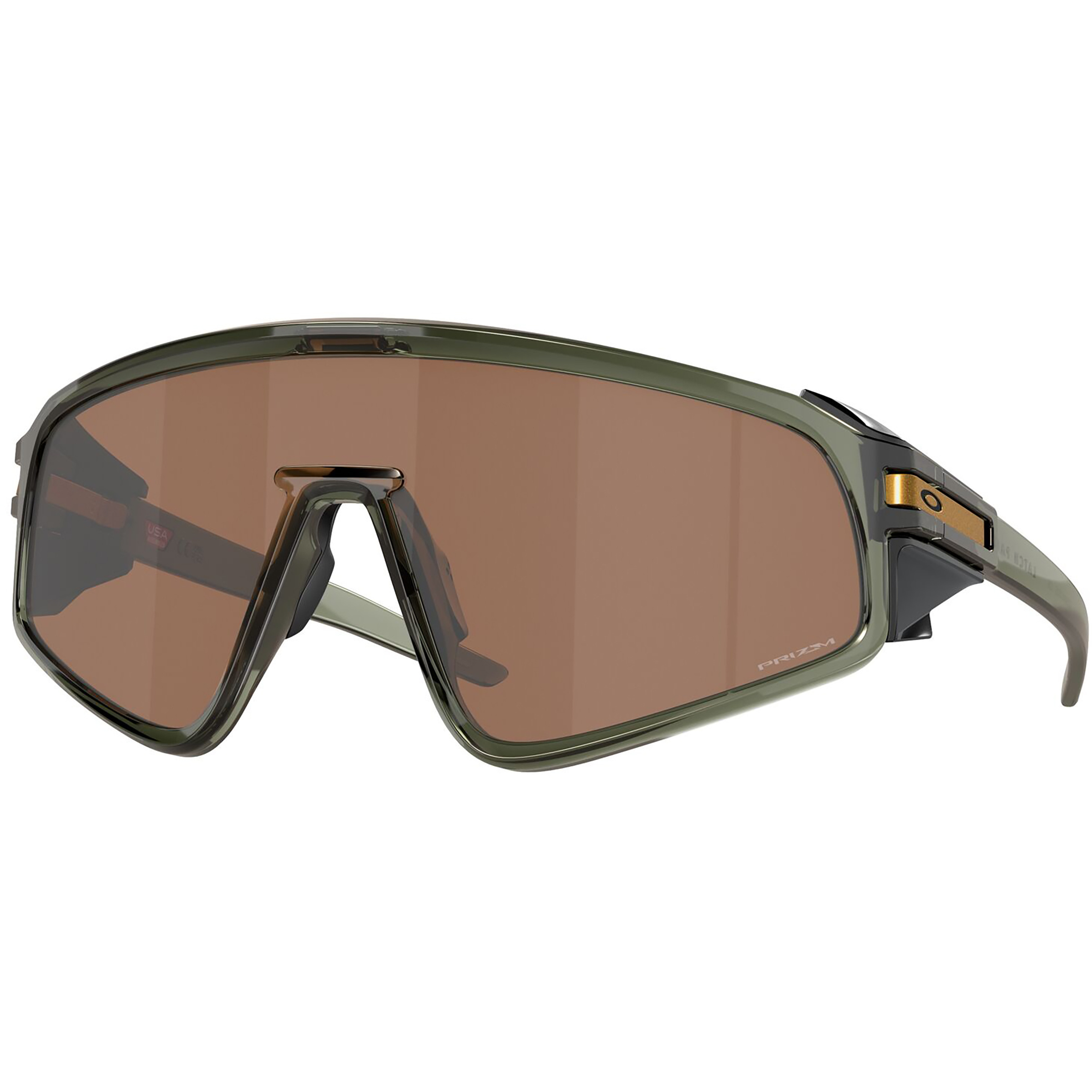 Oakley Latch Panel Sportbrille Sportbrillen & Sportsonnenbrillen oliv Mountainbike | Rennrad | Lifestyle