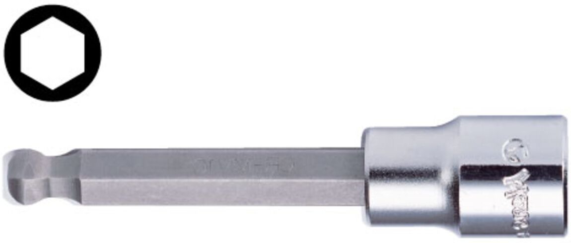 Douille d'axe 3/8" HEX HANS 3027M/8