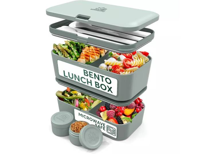Umami - Bento Box Nestable L Slate Green, One Size, Grün
