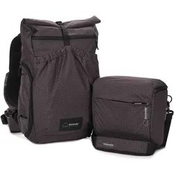 SHIMODA Rucksack Side Lite 22 Starter Kit schwarz/weiss