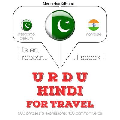 Travel words and phrases in Hindi - JM Gardner, Audio, 9782821148000