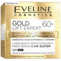 Luxuriöses Anti-Aging Creme-Serum mit 24 Karat Gold 60+