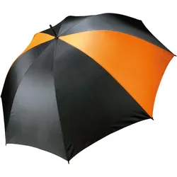 Kariban Kimood Sturmregenschirm Regenschirm KI2004 black/orange one size