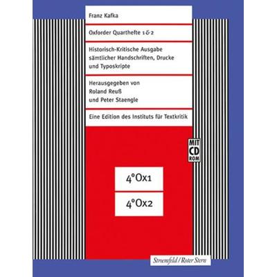 Oxforder Quarthefte 1 & 2, Set von Franz Kafka, Klostermann, Vittorio, 978-3-465-03701-9