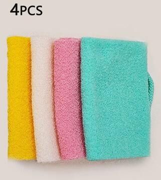 Uplifted Finds Dual Texture Exfoliating Back Scrubber 4 Pcs